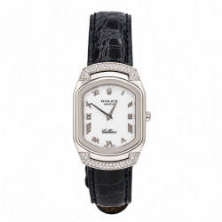 Rolex Cellini 24MM 6692 18K White Gold Watch